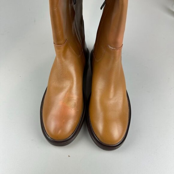 Madewell The Drumgold Boot in Extended Calf in Sepia - Picture 5 of 11